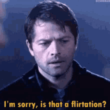 Supernatural Castiel GIF - Supernatural Castiel Flirtation GIFs