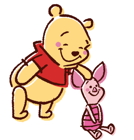 winnie the pooh and piglet love
