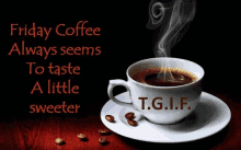 Tgif Coffee GIF - Tgif Coffee Friday GIFs