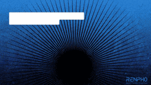 a blue background with renpho on the bottom