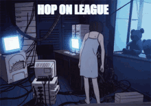 lol league of legends lain serial experiments lain hop on league
