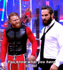 Wwe Seth Rollins GIF - Wwe Seth Rollins You Know What You Have To Do GIFs