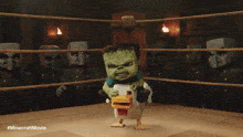a baby hulk is sitting on a rocking horse