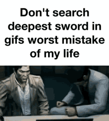 deepest sword