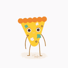 Pizza Cheese Melt GIF