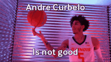 Andre Curbelo Illinois Basketball GIF - Andre Curbelo Illinois Basketball Illini GIFs