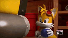 Pillow Fight Sonic Boom GIF