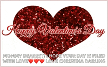 Happy Valentines Day Sparkling Heart GIF - Happy Valentines Day Sparkling Heart GIFs