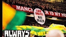 Glazers Out Love United GIF - Glazers Out Love United Always United GIFs