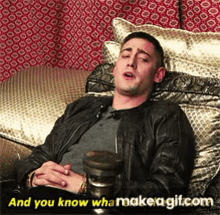 Michael Socha Will Scarlet GIF - Michael Socha Will Scarlet And You Know What GIFs