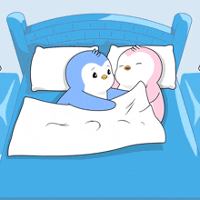 Good Night Kiss Pudgy Penguins GIF
