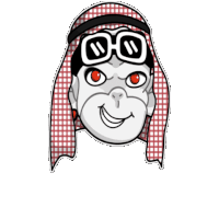 A Arab Sticker