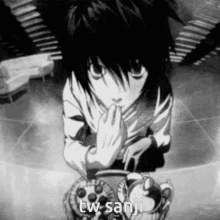 Death Note L Lawliet GIF - Death Note L Lawliet Sanji GIFs