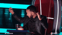 Feeling The Music The Voice GIF - Feeling The Music The Voice Having Fun GIFs