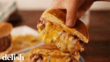 Jalepen-omg GIF - Delish Jalapeno Popper Burger Burger GIFs