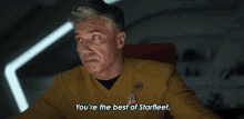 Youre The Best Of Starfleet Captain Christopher Pike GIF - Youre The Best Of Starfleet Captain Christopher Pike Anson Mount GIFs