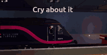 Scr Cry About It GIF - Scr Cry About It Stepford County Railway GIFs