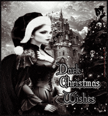Dark Christmas Gothic Christmas GIF