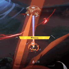 a video game with a yellow sign that says ' reviving ' on it