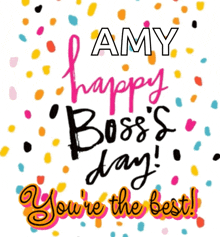 Youre The Best Happy Bosses Day GIF