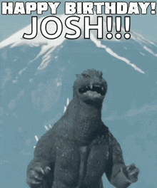 Happybirthday Godzilla GIF
