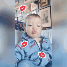 Baby Kiss GIF - Baby Kiss Boy GIFs