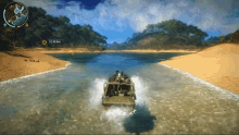 Just_cause_2 Boat GIF