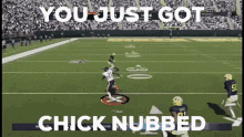 Chick Nubb Nick Chubb GIF - Chick Nubb Nick Chubb Mcl GIFs