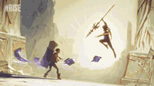 Attacking Rise Song GIF - Attacking Rise Song Ill Stab You GIFs