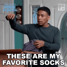 These Are My Favorite Socks Cj Payne GIF - These Are My Favorite Socks Cj Payne House Of Payne GIFs