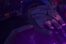 a purple background with the words foundation welcome back and paradigm