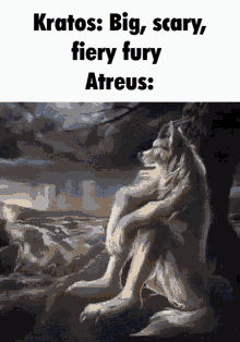 Kratos Furry Memes GIF - Kratos Furry Memes Atreus GIFs
