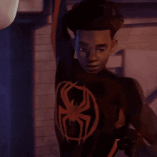 Miles Morales Miles Morales Across The Spider Verse GIF - Miles Morales Miles Morales Across The Spider Verse Spider Man GIFs