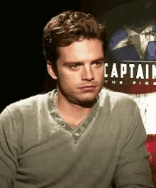 Captain America Bucky Barnes GIF - Captain America Bucky Barnes Sebastian Stan GIFs
