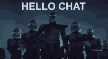 Star Wars Hello Chat GIF - Star Wars Hello Chat Clone Trooper GIFs