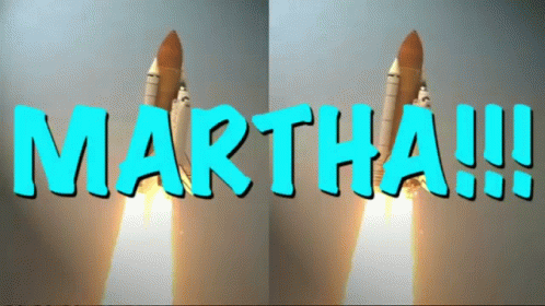 Name Martha GIF - Name Martha Rocket GIFs
