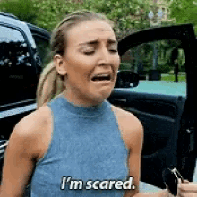 Perrie Edwards Im Scared GIF - Perrie Edwards Im Scared GIFs