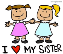 Sisters Love GIF - Sisters Love I Love My Sister GIFs