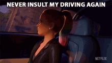Never Insult My Driving Again Layla Gray GIF