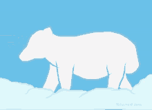 Snow Animal GIF