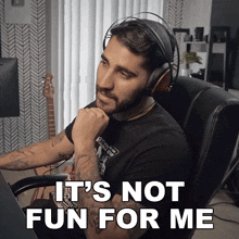 It'S Not Fun For Me Rudy Ayoub GIF - It'S Not Fun For Me Rudy Ayoub I Don'T Enjoy It GIFs