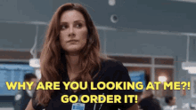 Station19 Carina Deluca GIF - Station19 Carina Deluca Why Are You Looking At Me GIFs