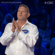 Clapping Hands Mitch GIF - Clapping Hands Mitch Family Feud Canada GIFs