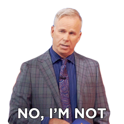 No Im Not Gerry Dee Sticker - No Im Not Gerry Dee Family Feud Canada Stickers