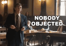 Nobody Objected The Trial Of The Chicago7 GIF - Nobody Objected The Trial Of The Chicago7 There Was No Objection GIFs