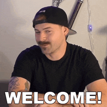Welcome Jared Dines GIF - Welcome Jared Dines The Dickeydines Show GIFs