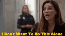 Station19 Carina Deluca GIF - Station19 Carina Deluca I Dont Want To Do This Alone GIFs