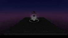 a computer generated image of a cross with an x in the center