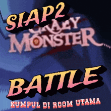 a poster for slap 2 crazy monster battle