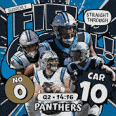 Carolina Panthers (10) Vs. New Orleans Saints (0) Second Quarter GIF - Nfl National Football League Football League GIFs